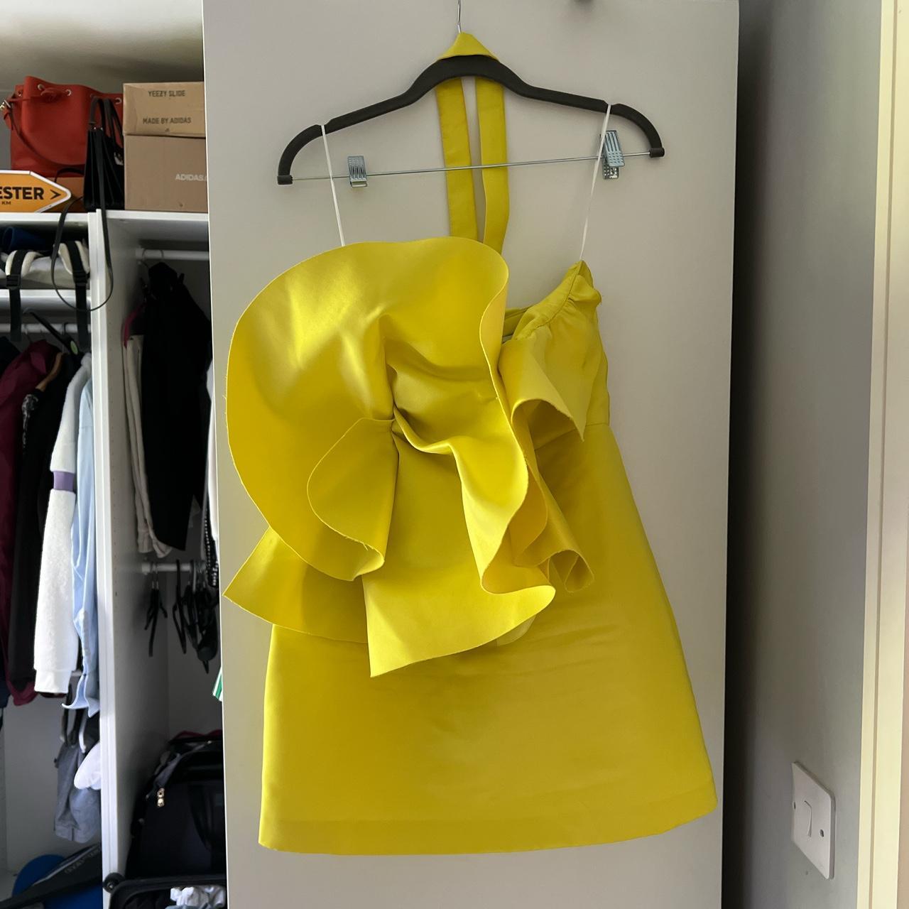 LIMITED EDITION Zara ruffle dress! Still on zara... Depop