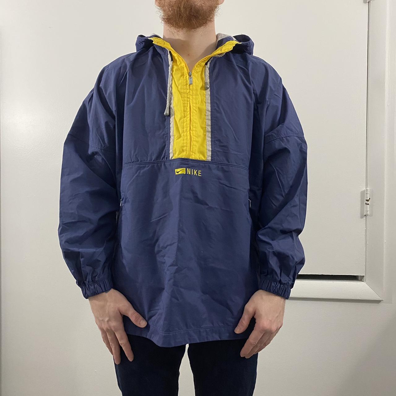 Vintage nike sale half zip windbreaker