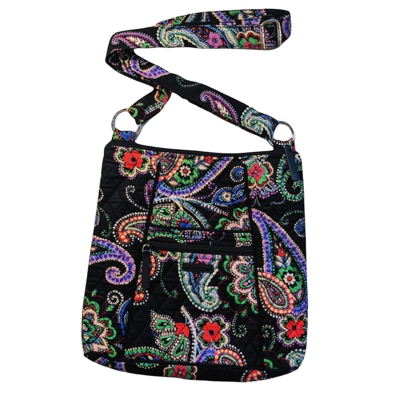 Vera Bradley Kiev Paisley Hipster Bag The exterior