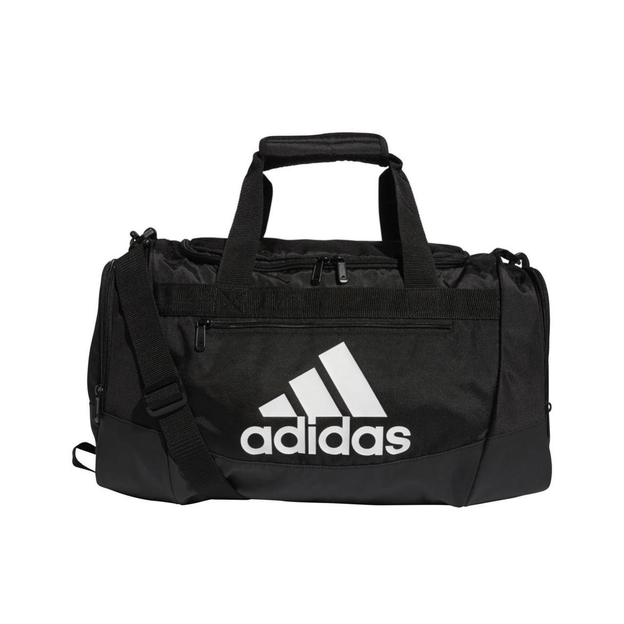 Adidas Men's Black and White Bag | Depop