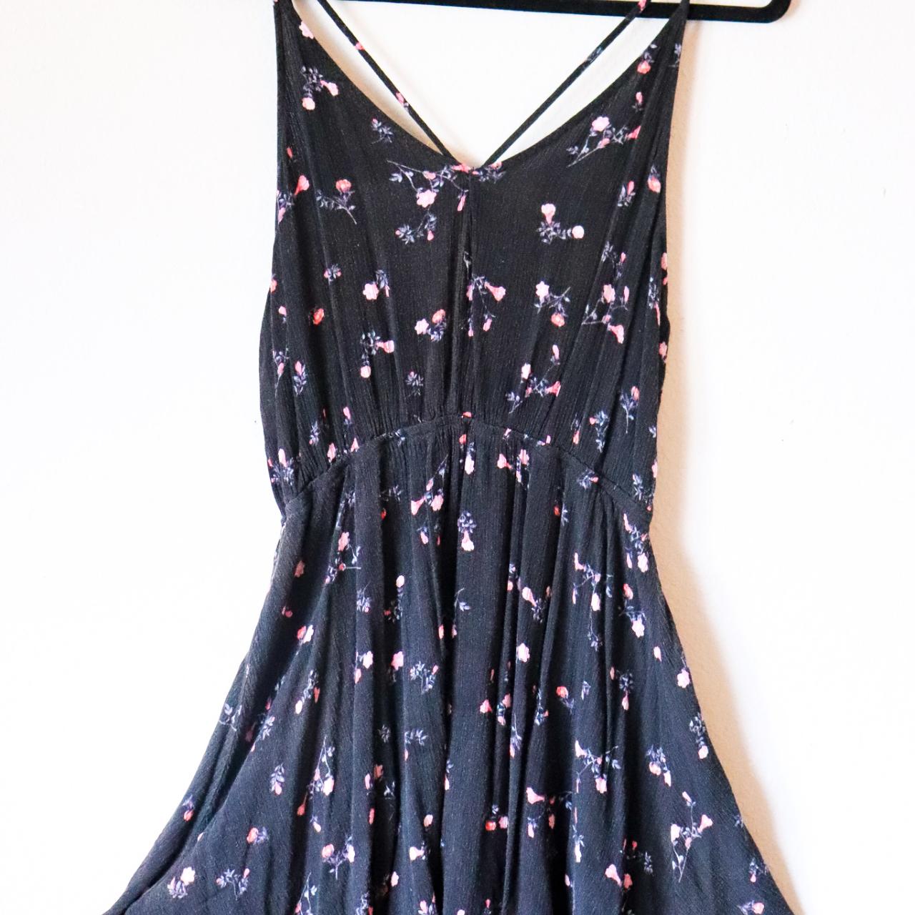 Target Women's Black and Pink Dress Depop