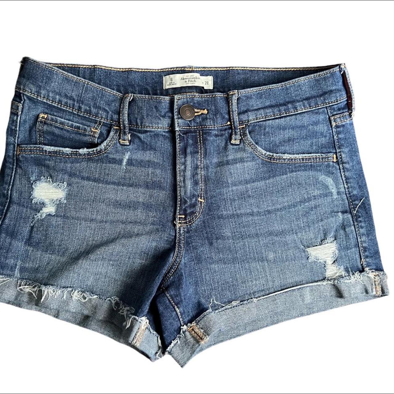 Distressed Abercrombie and Fitch shorts Great for... - Depop