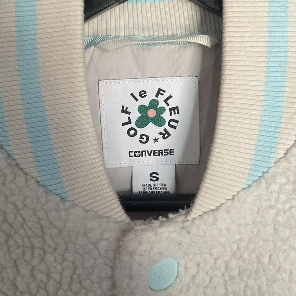 Converse x golf le fleur sherpa bomber clearance jacket