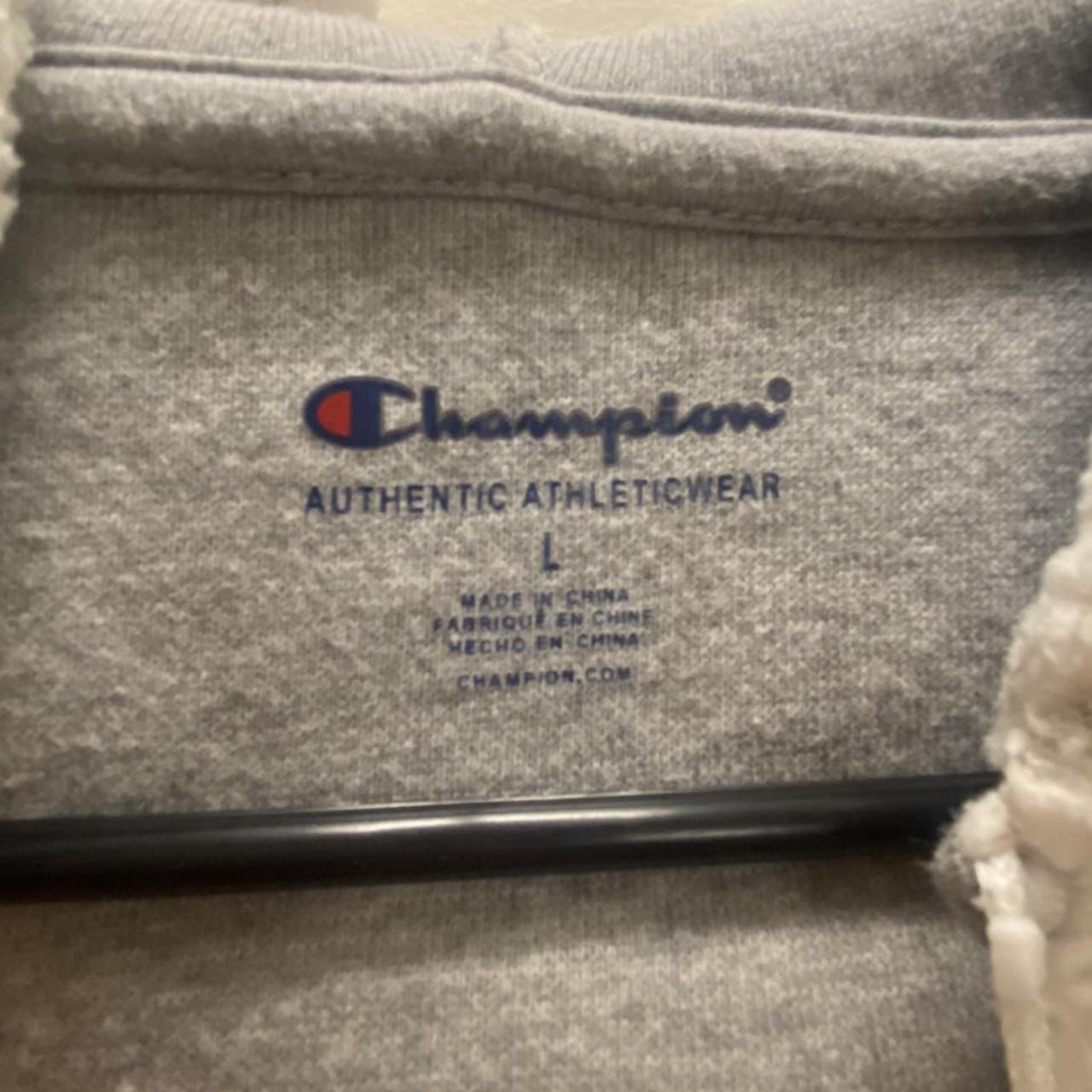 Teddy hoodie champion Clearance