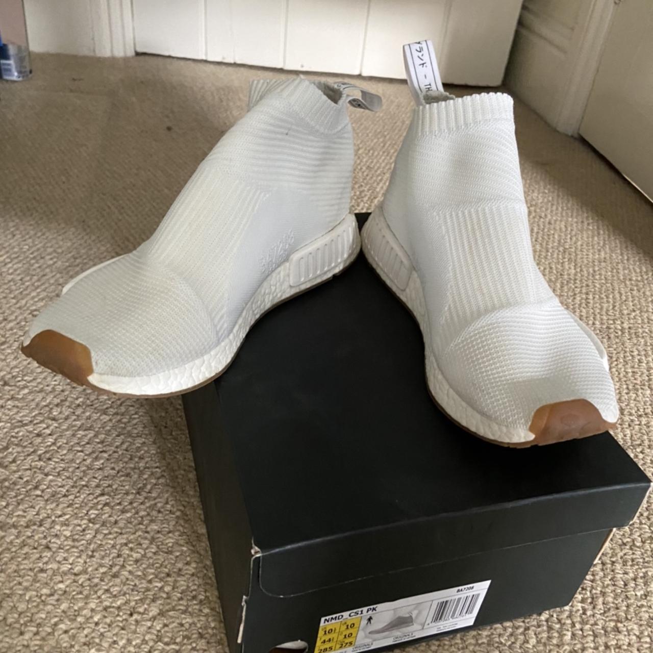 Nmd cs1 white gum hotsell