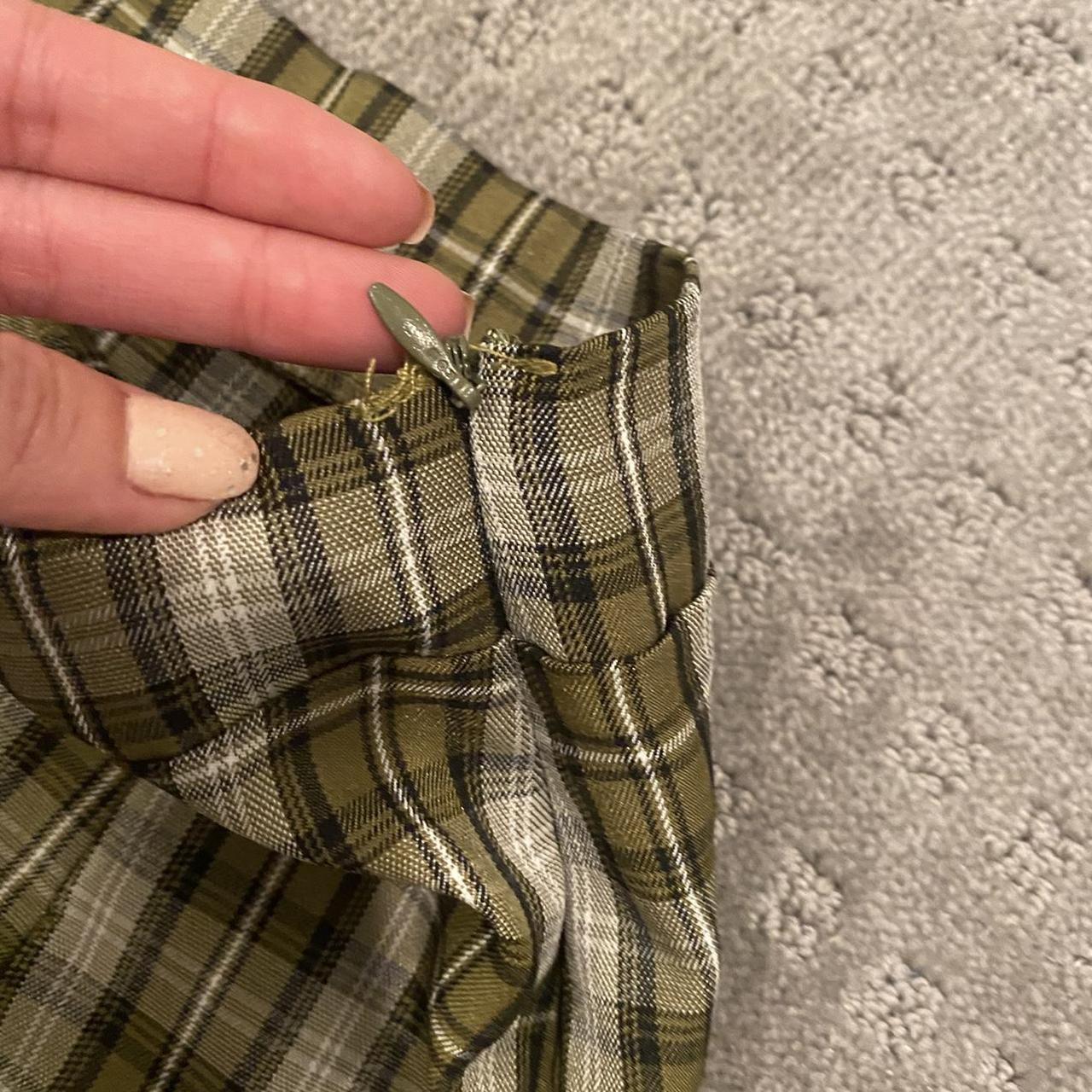 Product Image 3 - 🌿 Yesstyle Green Plaid Skirt