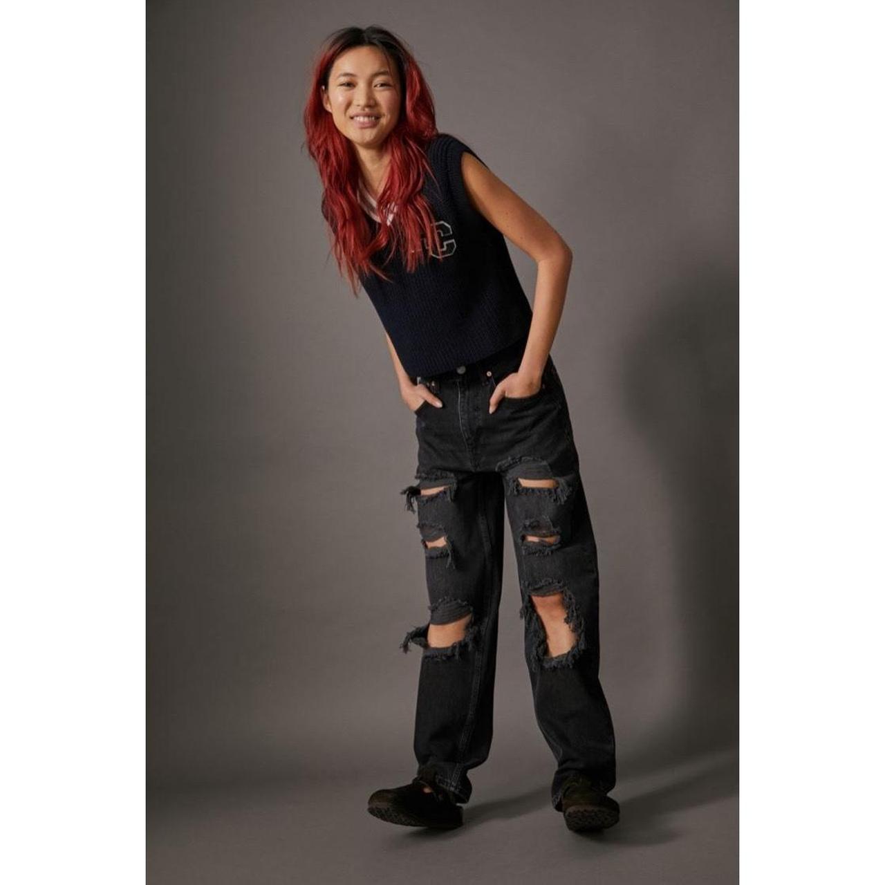 URBAN OUTFITTERS BDG Black Ripped Depop