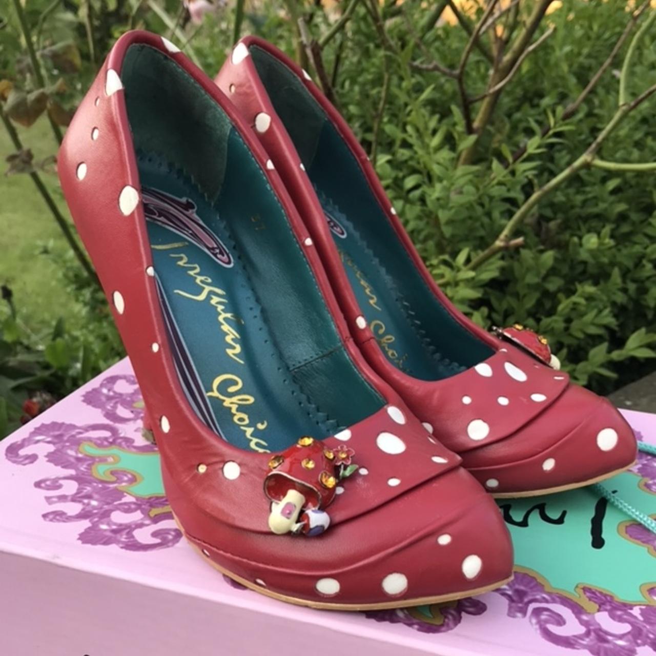 irregular choice toadstool shoes