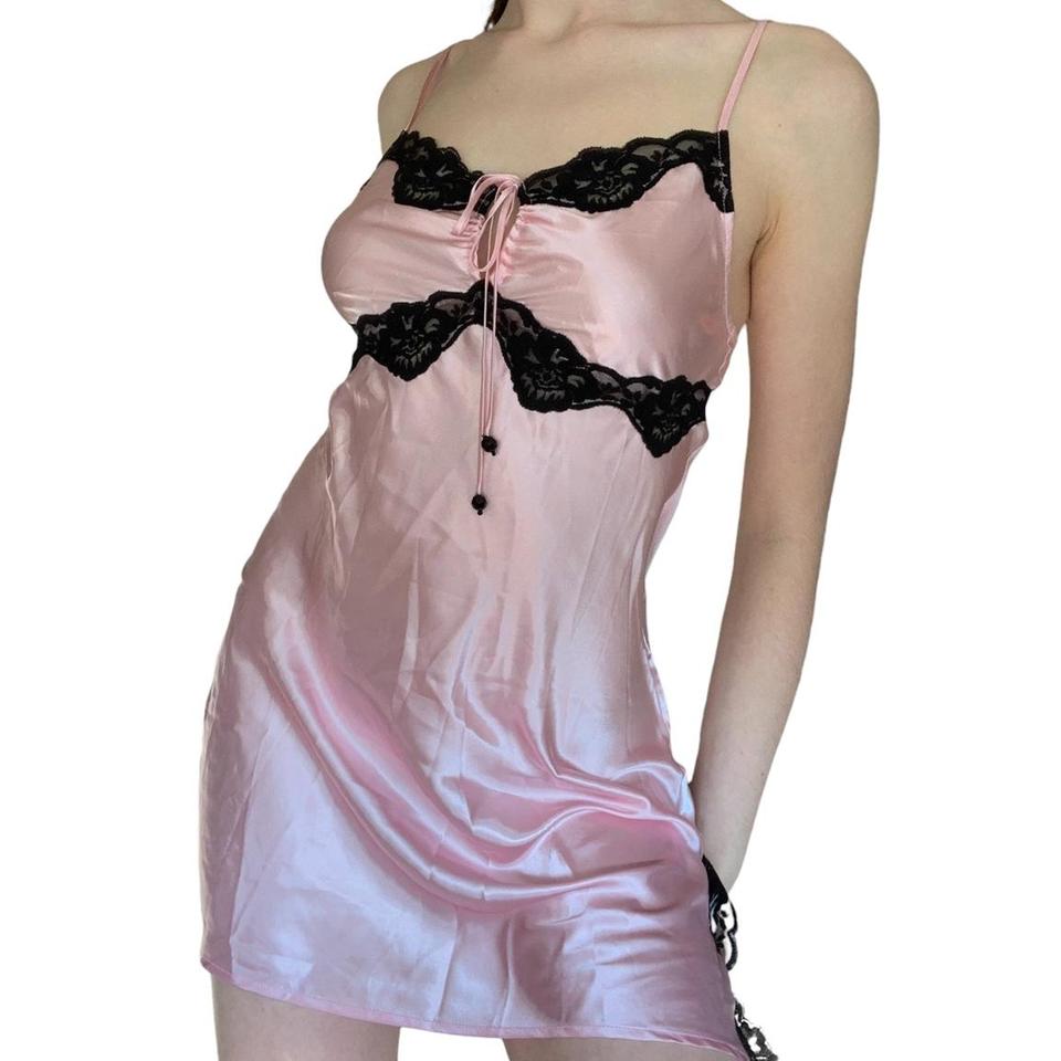 🎀 La SENZA Vintage Straight-Leg Pink Pajama Bottoms - Depop