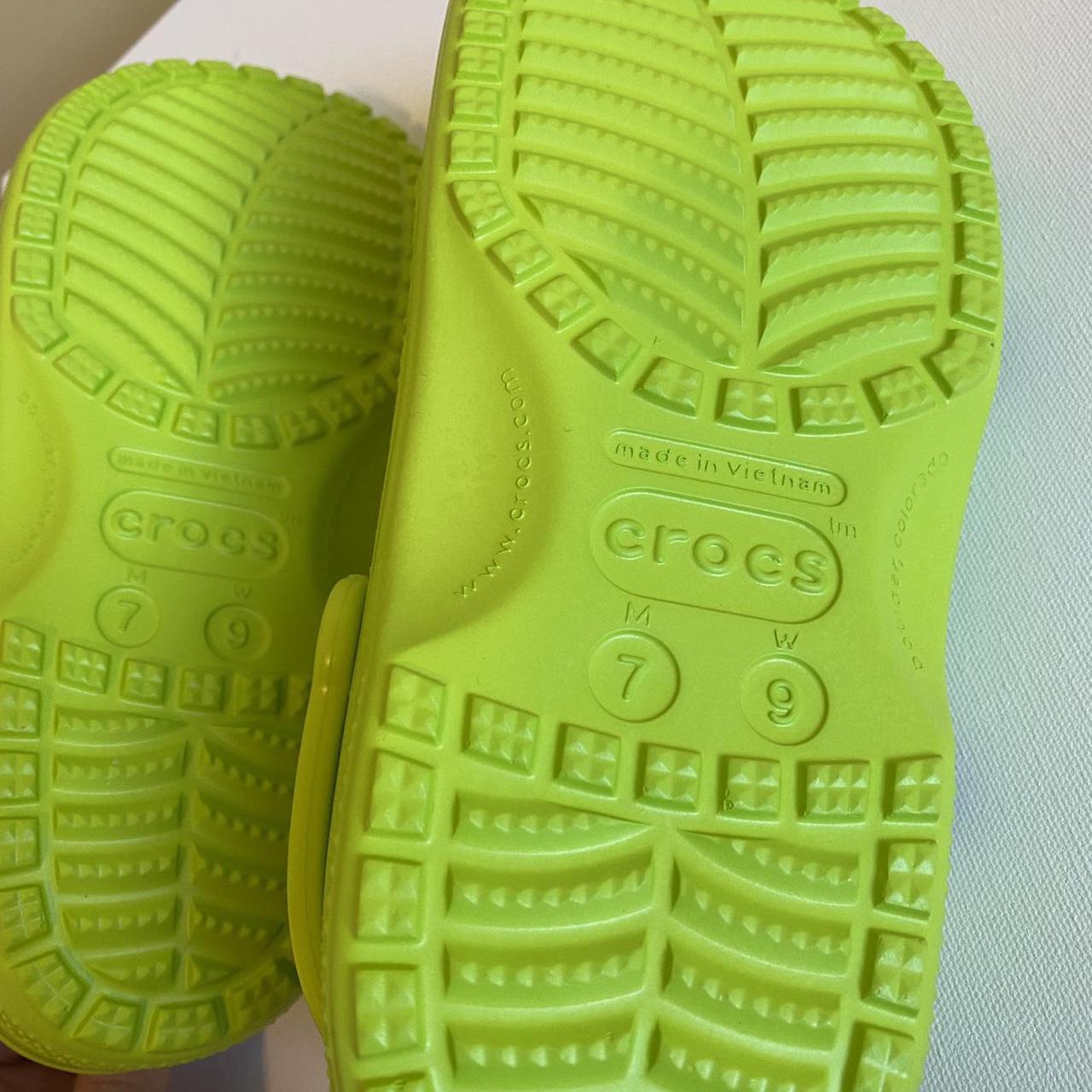 Crocs Women's Green Clogs | Depop