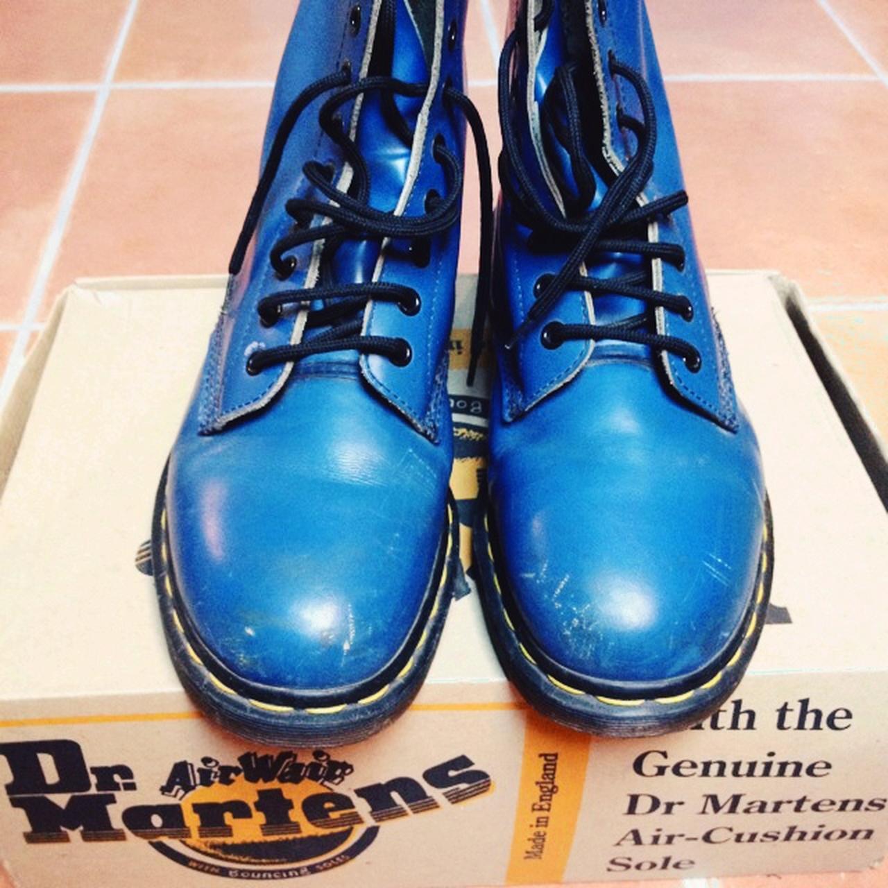 Dr martens blu elettrico best sale