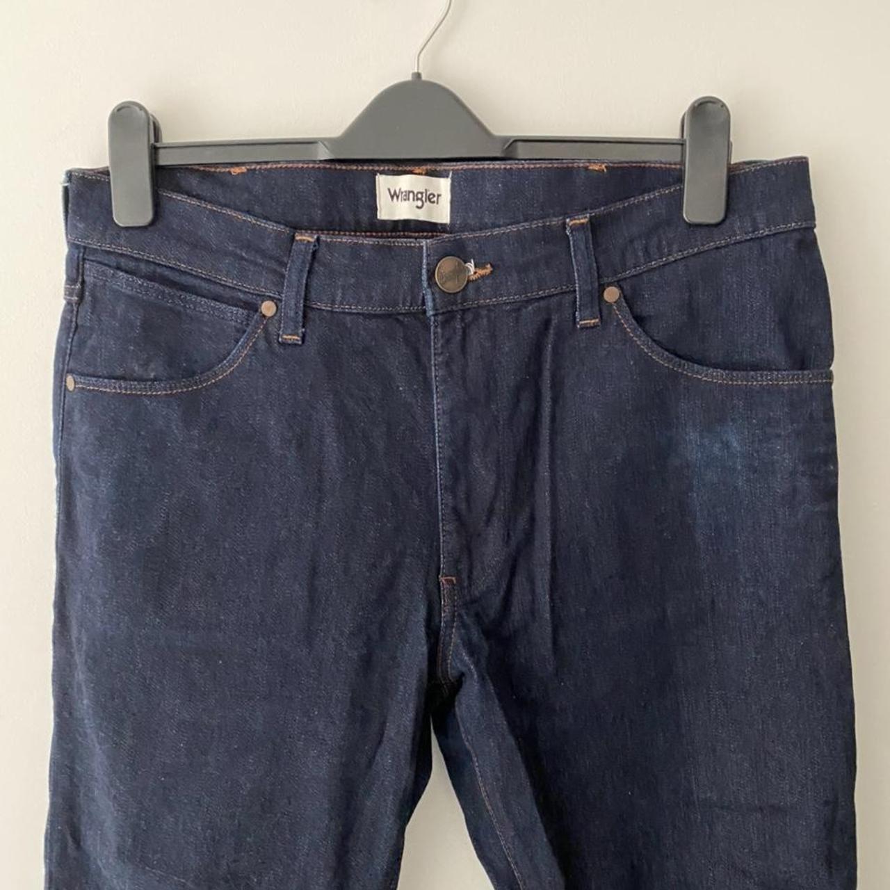 Wrangler indigo skinny jeans // 34”32 #jeans... - Depop