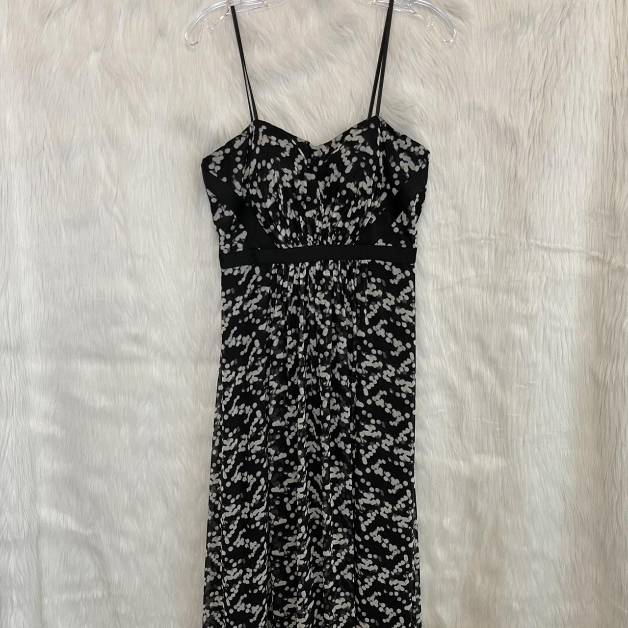 Hailey by Adrianna Papell maxi dress. Black and... - Depop