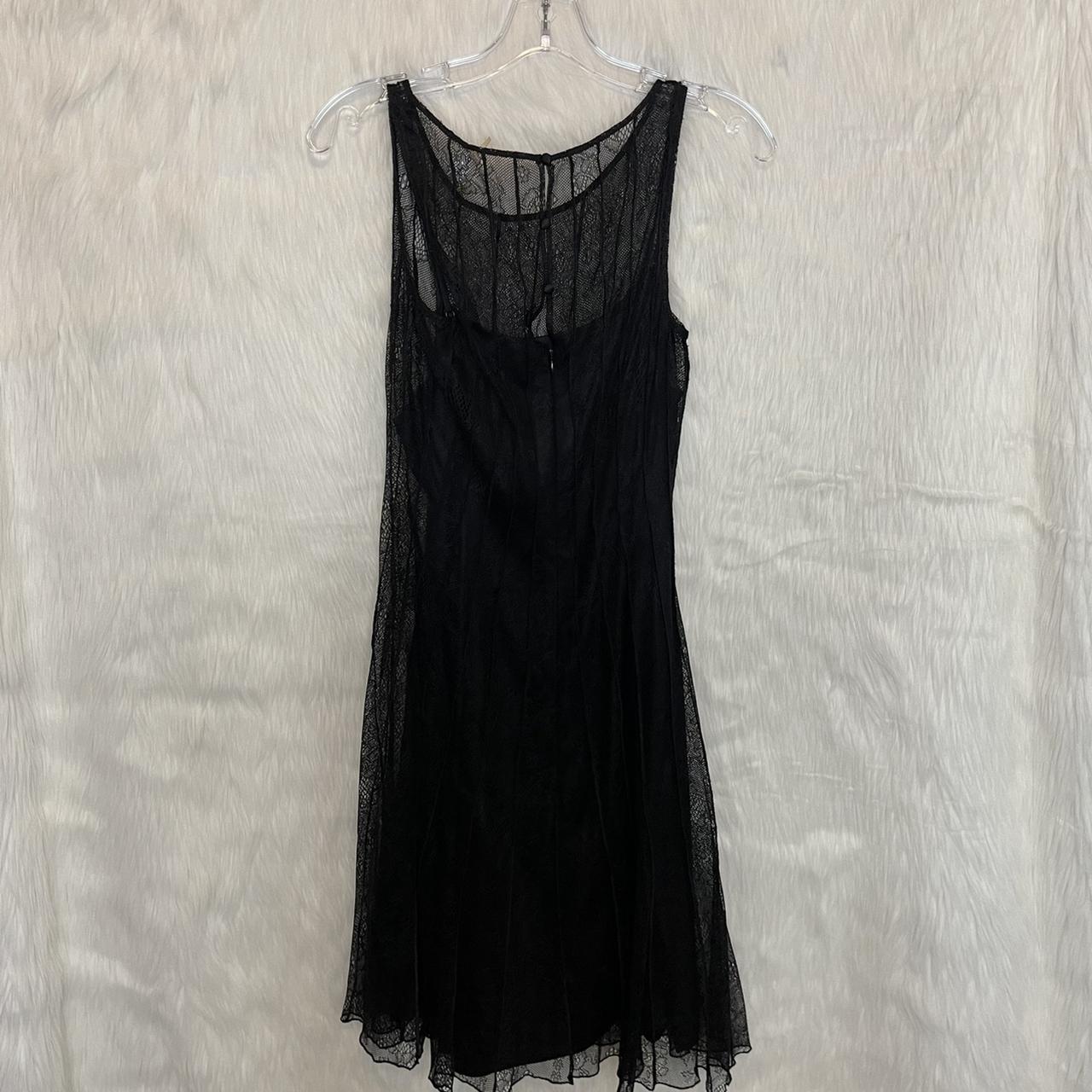 NWT Calvin Klein black cocktail dress. Midi length.... - Depop