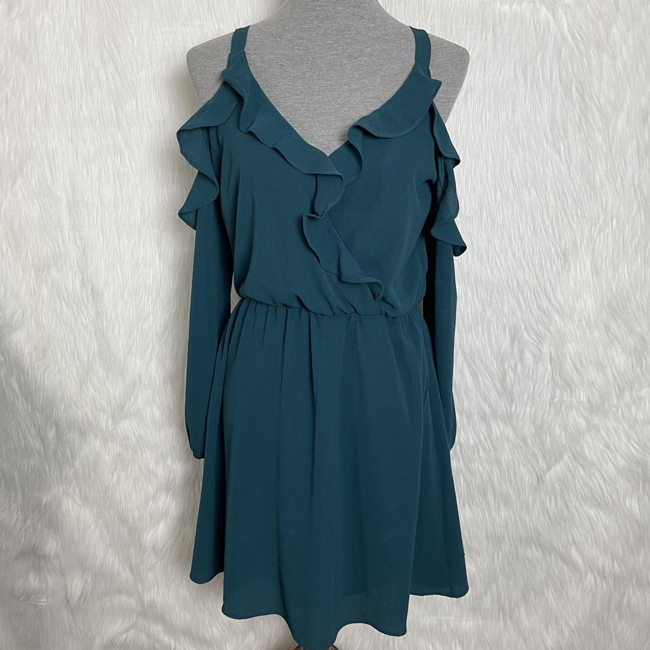 Nordstrom Women's Green Dress Depop