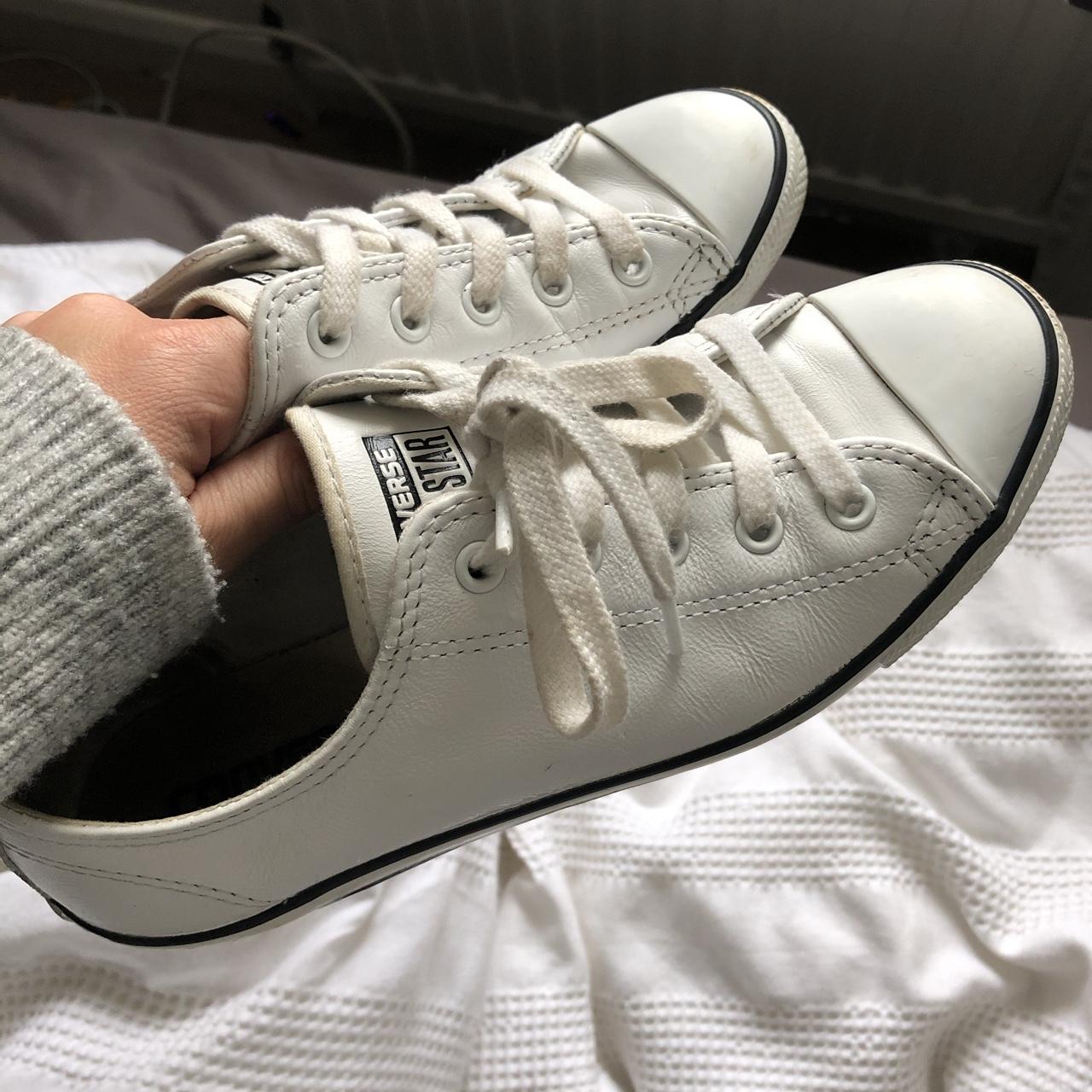 white converse size 5 womens