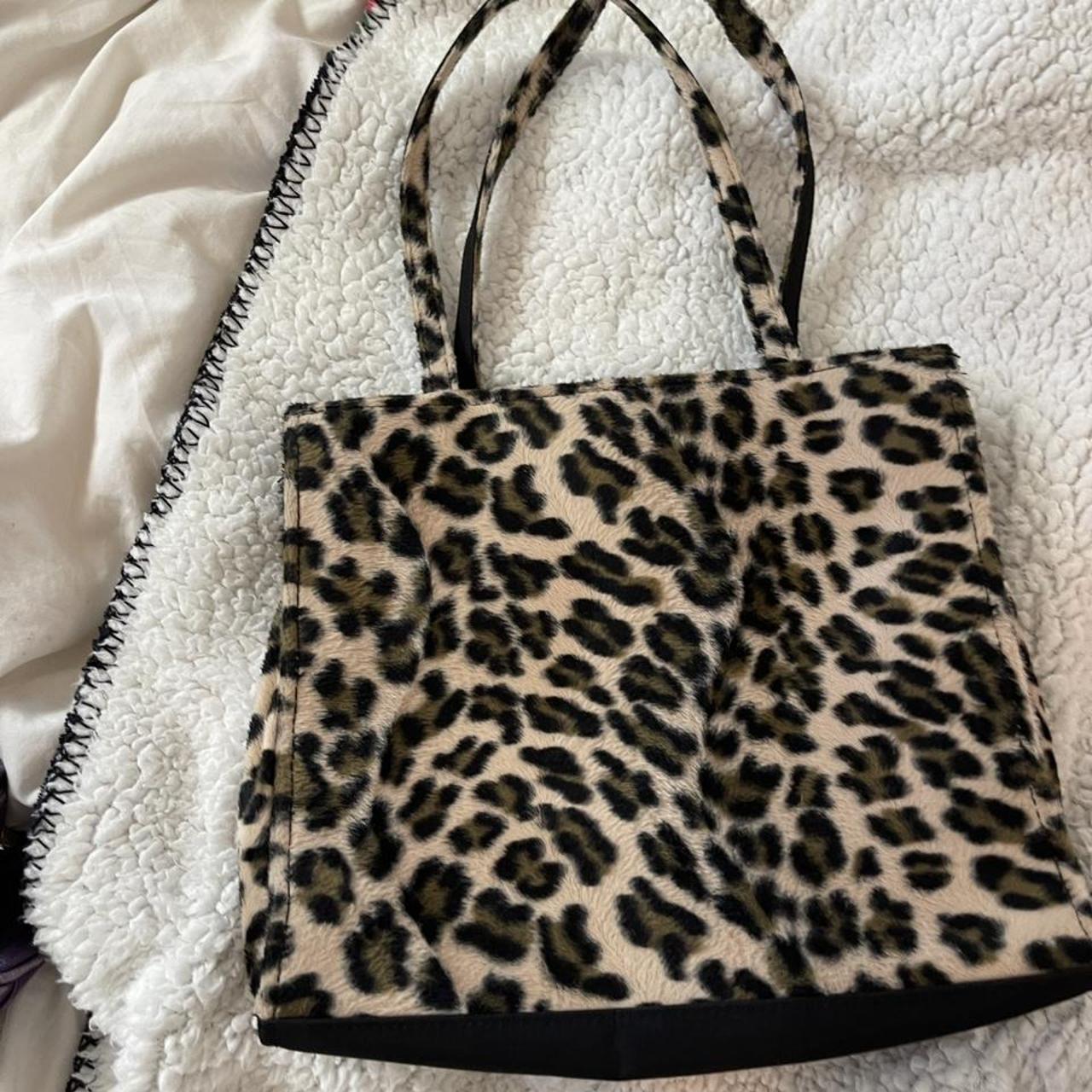 Cheetah best sale furry bag