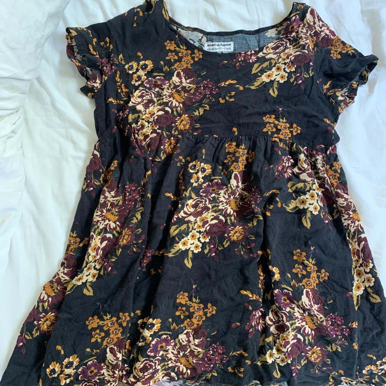 American apparel babydoll dress - Depop