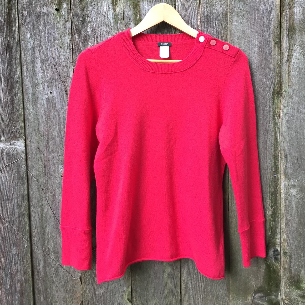 J. Crew cashmere blend sweater in deadstock... Depop