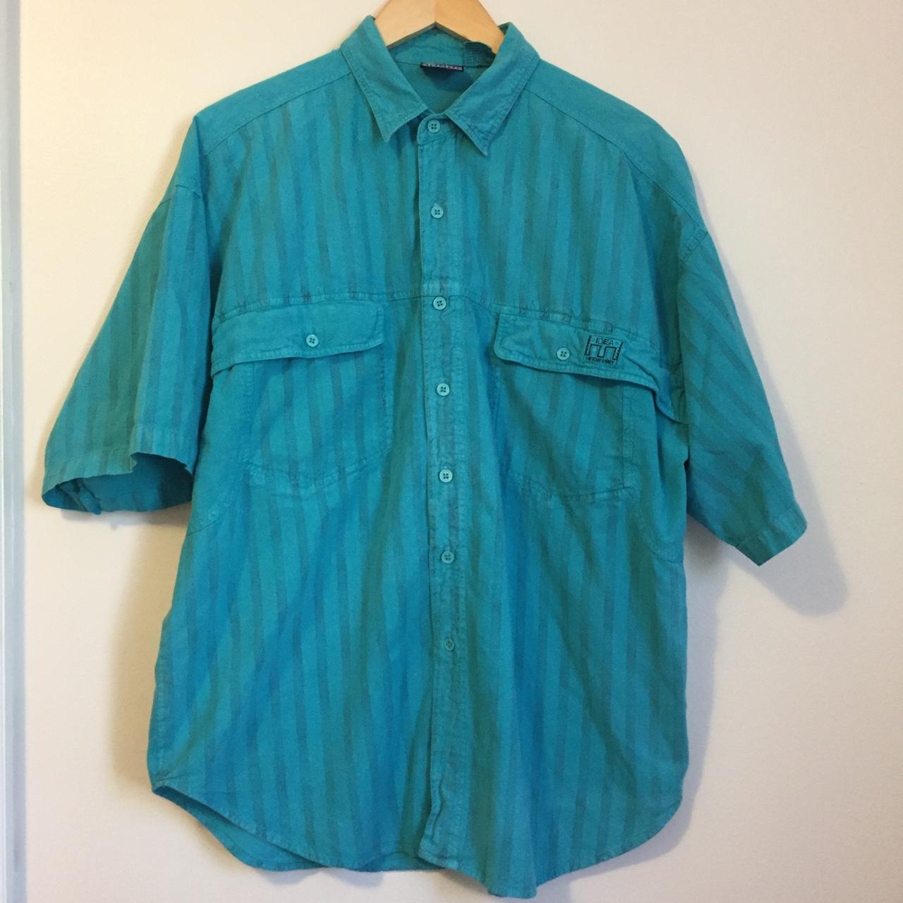 Vintage Gitano men's shirt. Button-up has major... - Depop