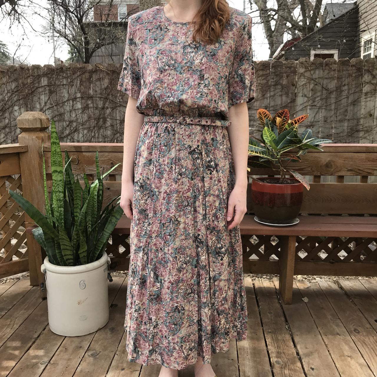 Vintage Rayon Dress