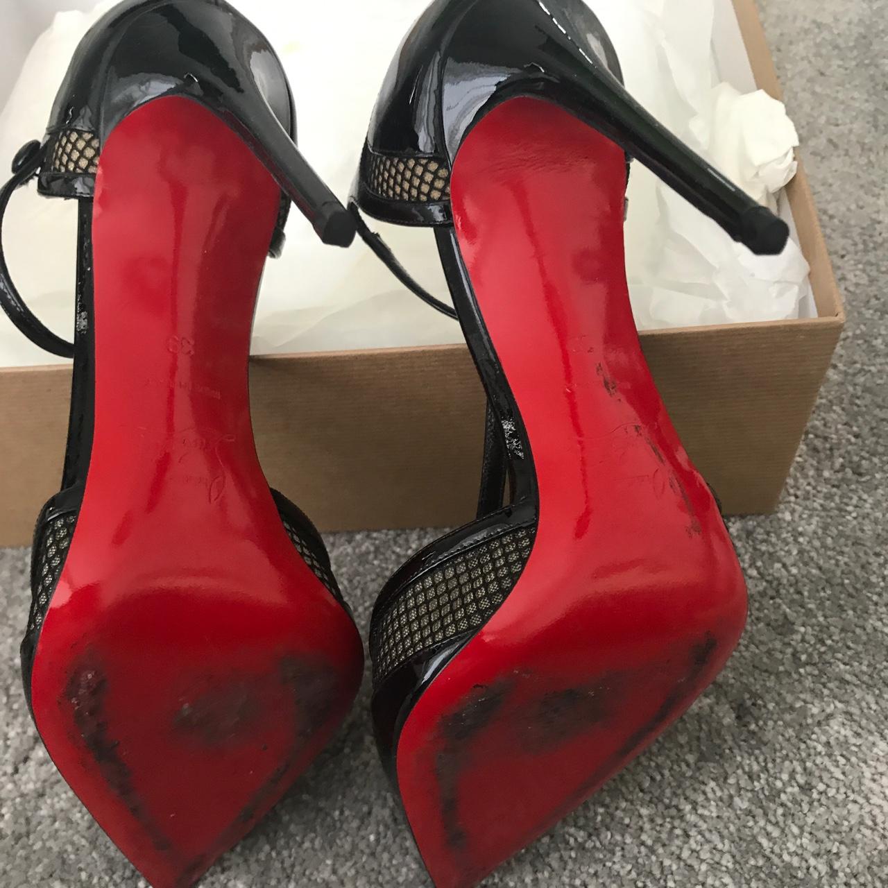 Red bottom Louboutin heels! Size 39 only worn once ❤️ - Depop