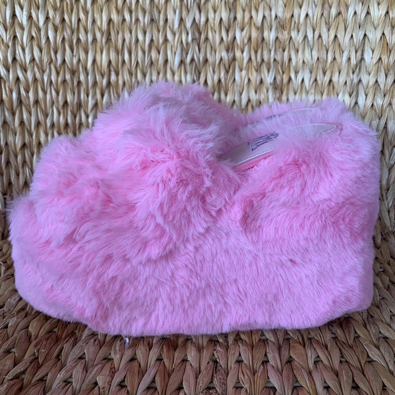 New YRU Gravity Pink platform Slides Mules So sweet... - Depop