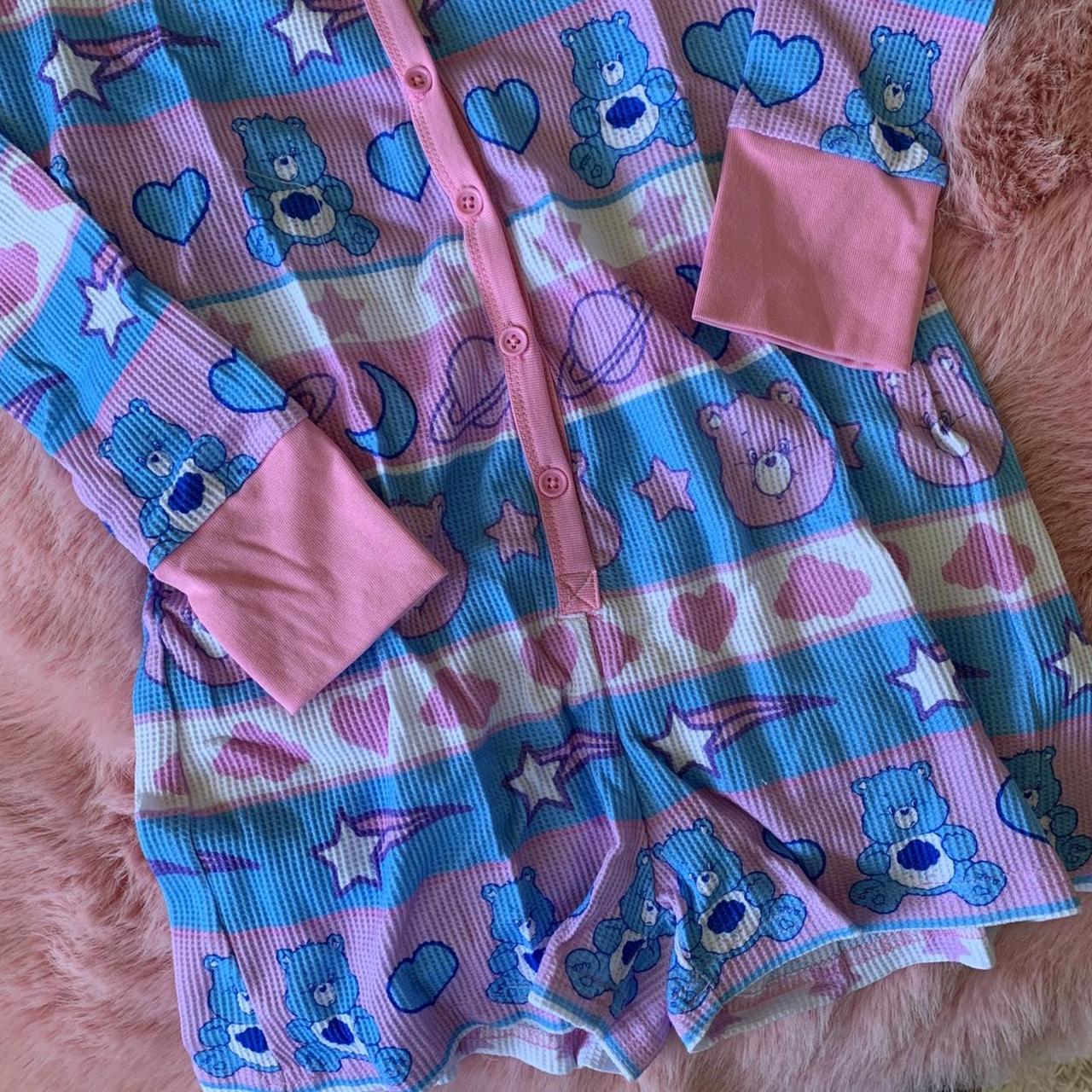 Brand new Care Bears x Dolls Kill thermal romper.... - Depop