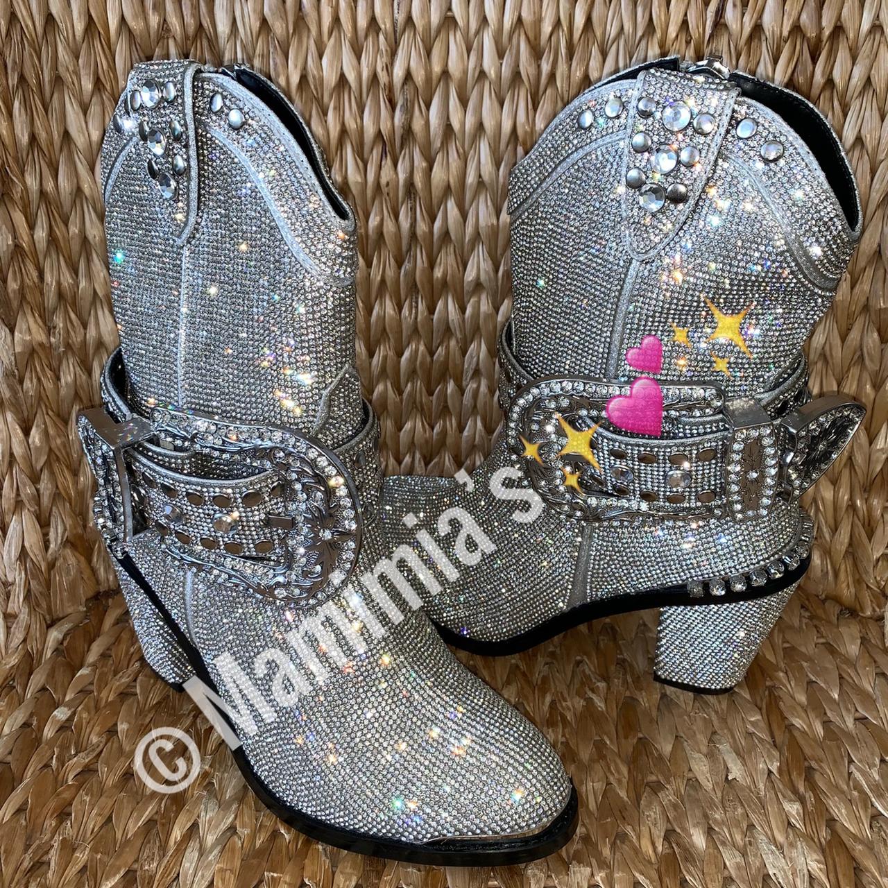 club exx icy shine cowboy boots