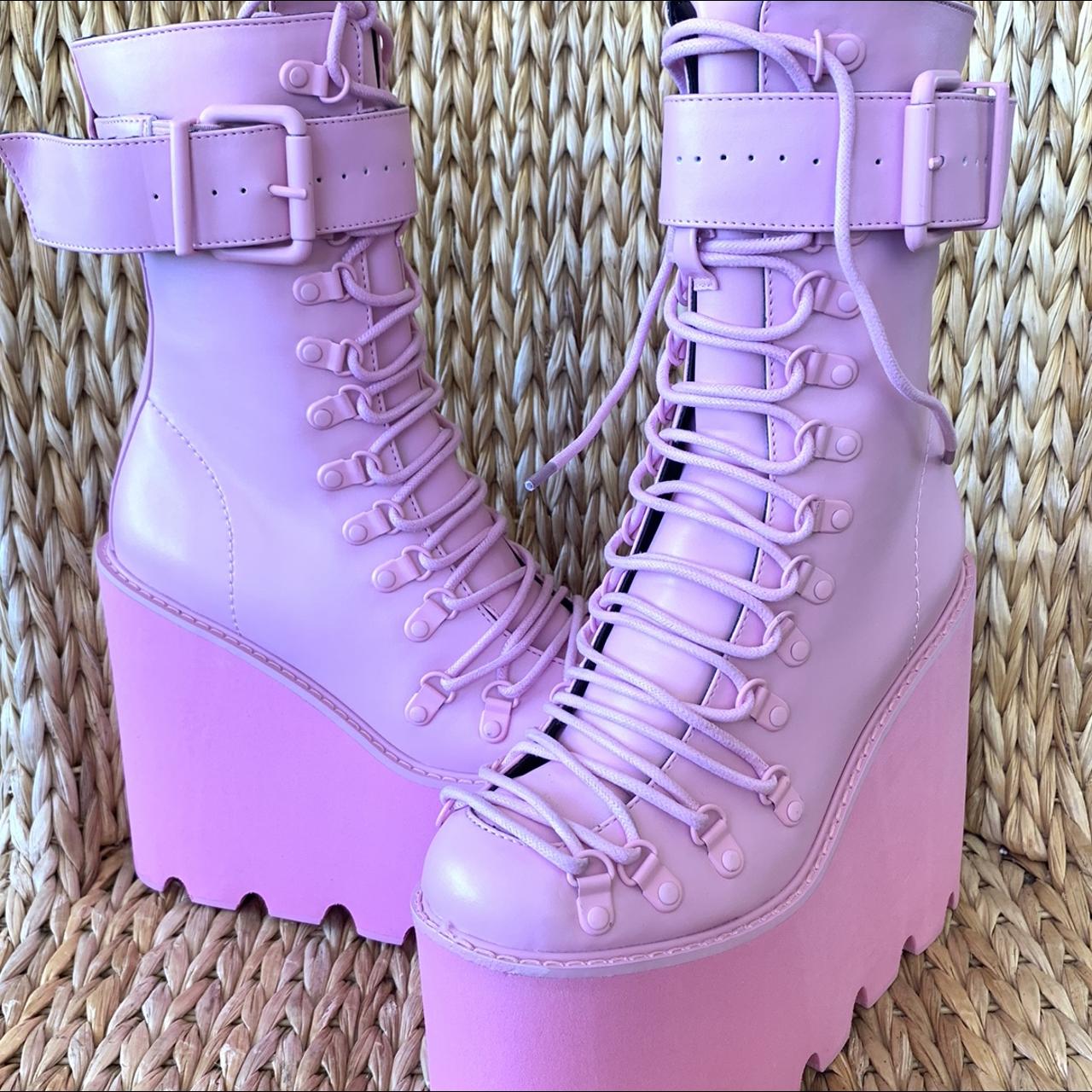 💕Dolls Kill strikes again! The “Traitor” boots by... - Depop