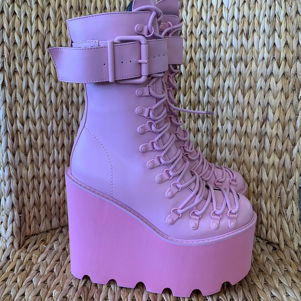 💕Dolls Kill strikes again! The “Traitor” boots by... - Depop