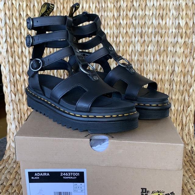 New Black Dr. Martens Adaira Sandals These are Depop