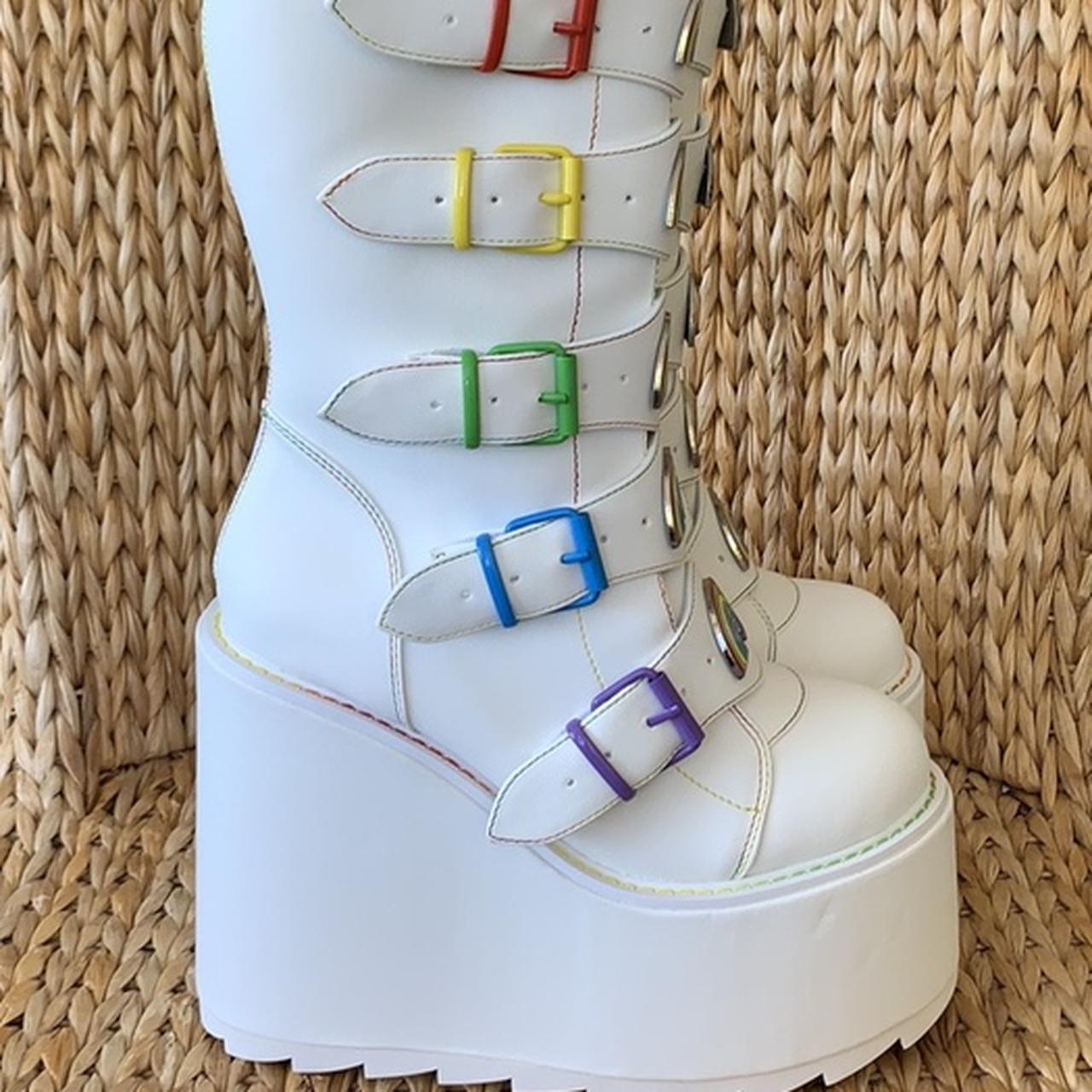 yru rainbow boots