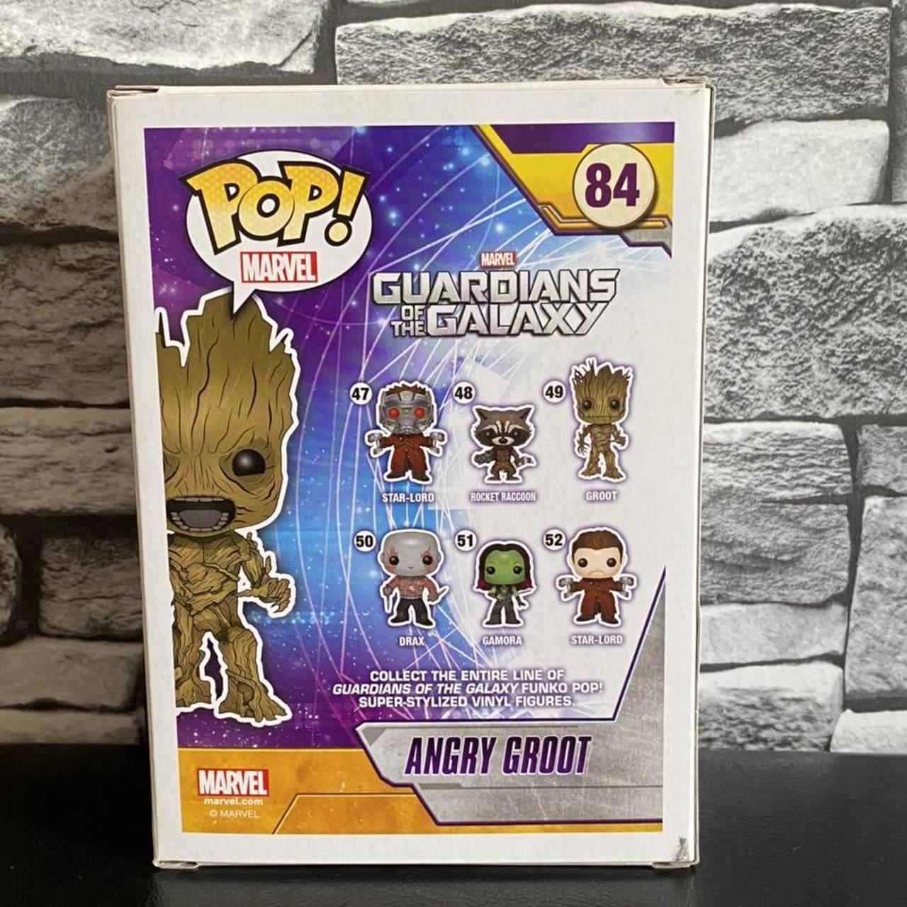 Funko Pop Marvel's Guardians of the Galaxy Angry Groot Vinyl Bobblehead  Figure