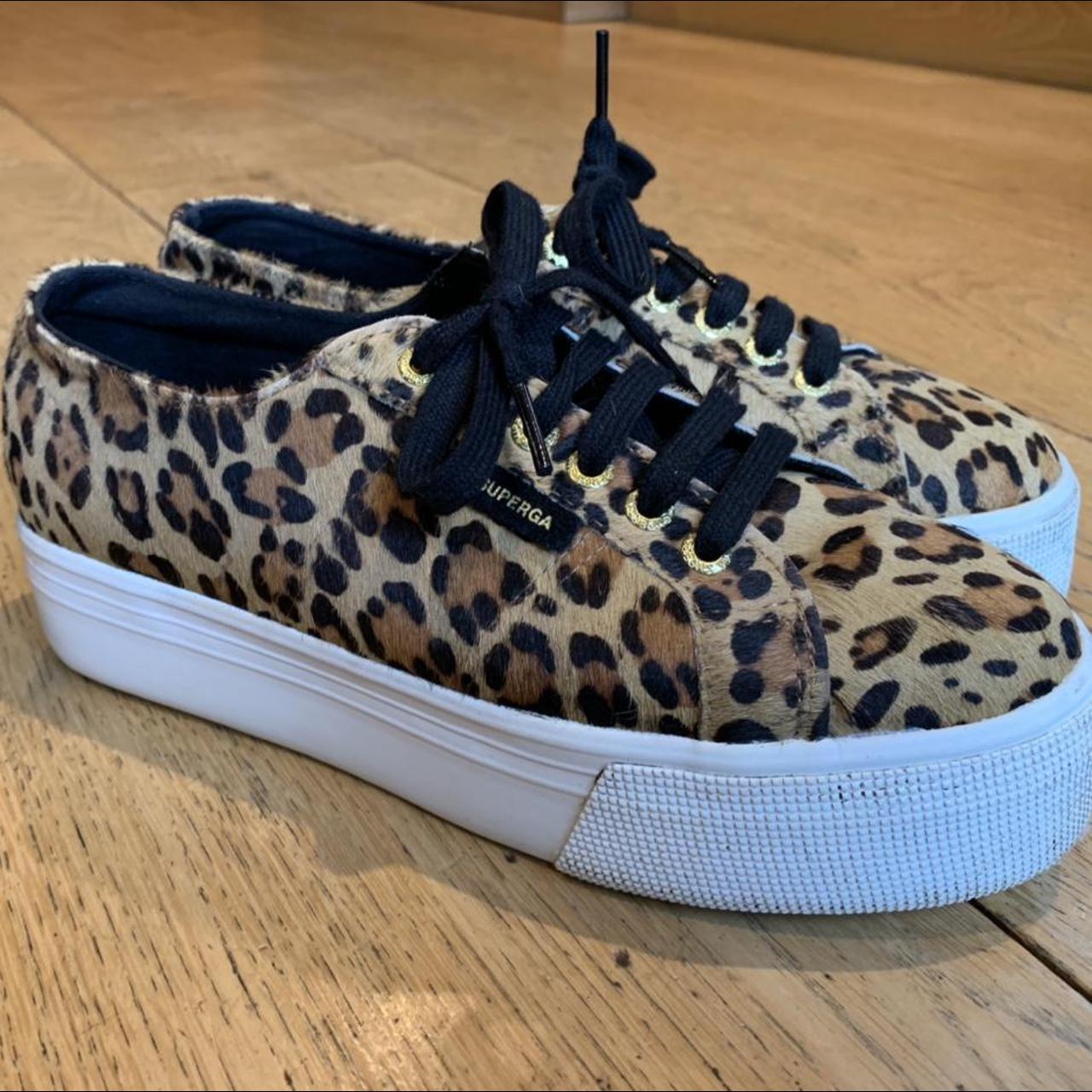 Superga leopard outlet print