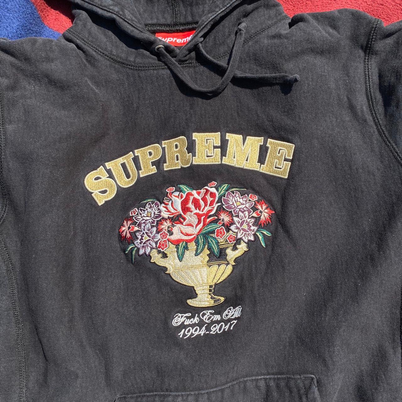 定期入れの Supreme 代引き人気 'Fuck Supreme ´Em Pullover'プル