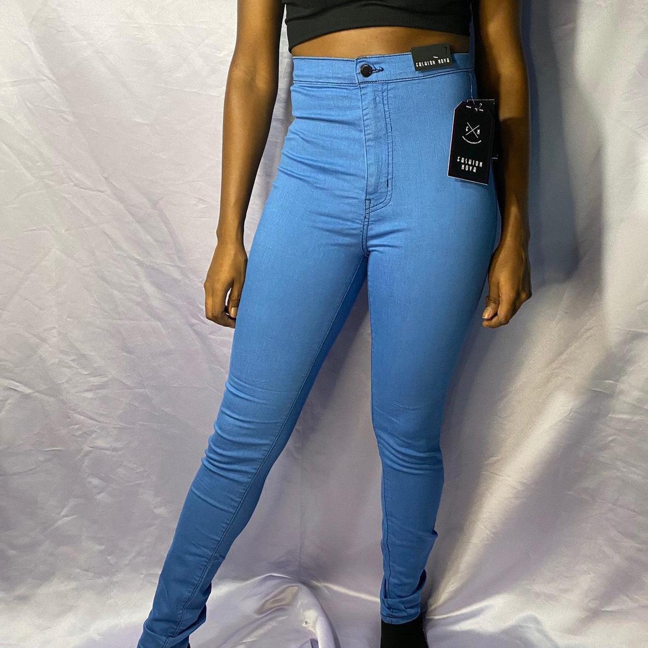 High Rise Fashion Nova Super High Waist Denim Skinnies Millie High
