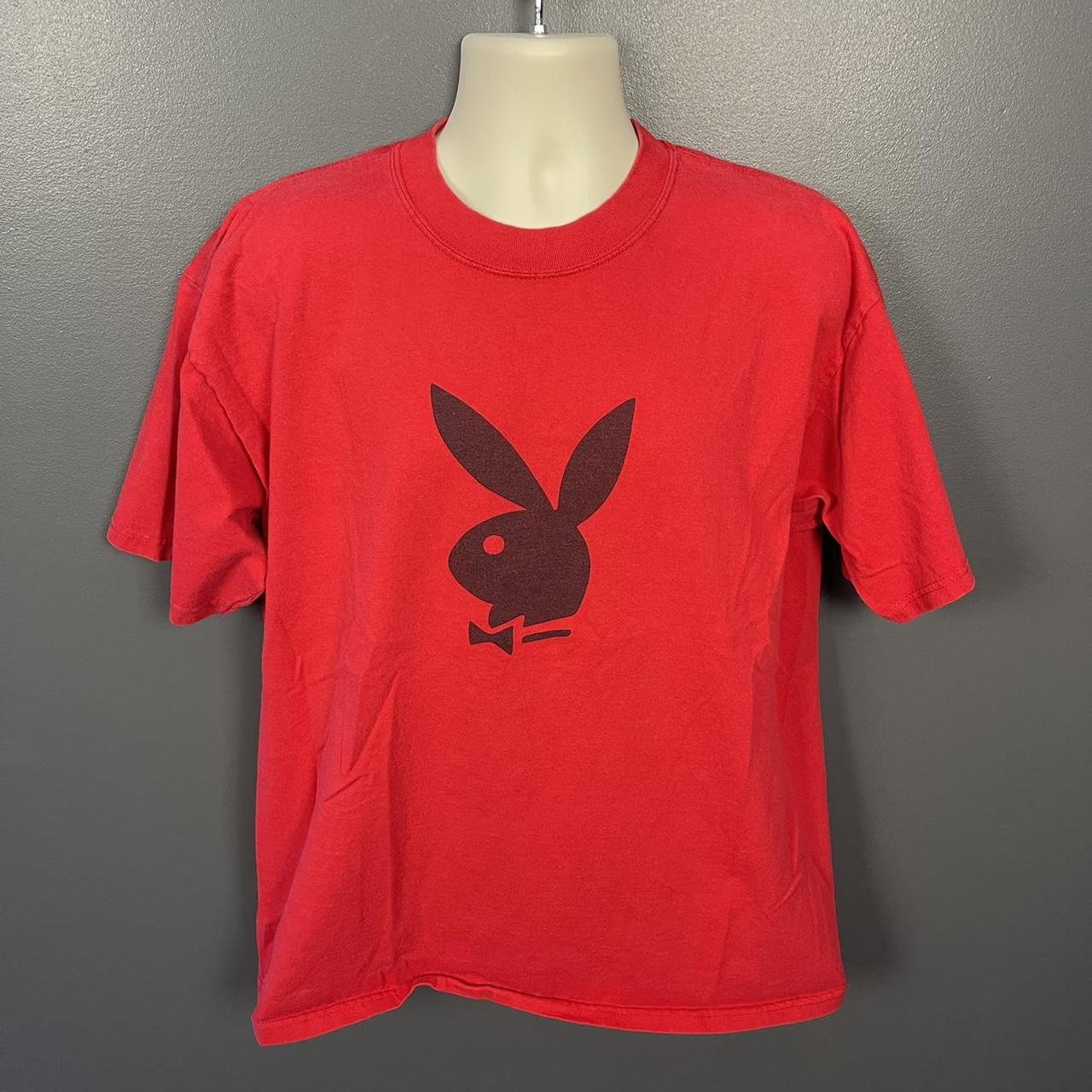 red playboy shirt