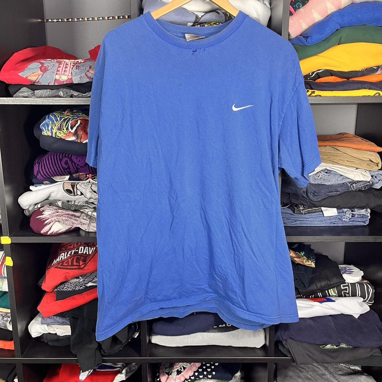 Mens Blue Nike Shirt