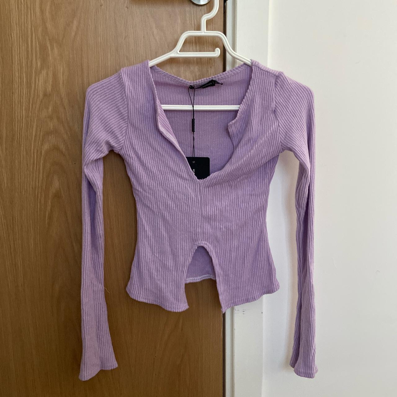 Plt top, brand new never been worn. Has splits on... - Depop