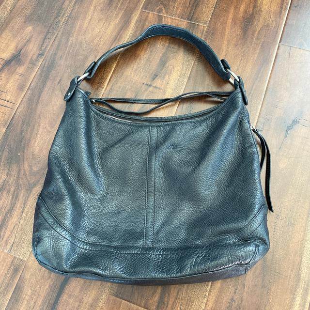 ISO: The Row Slouchy Banana Bag in black leather. - Depop