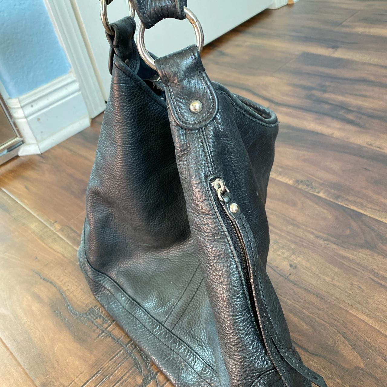 ISO: The Row Slouchy Banana Bag in black leather. - Depop