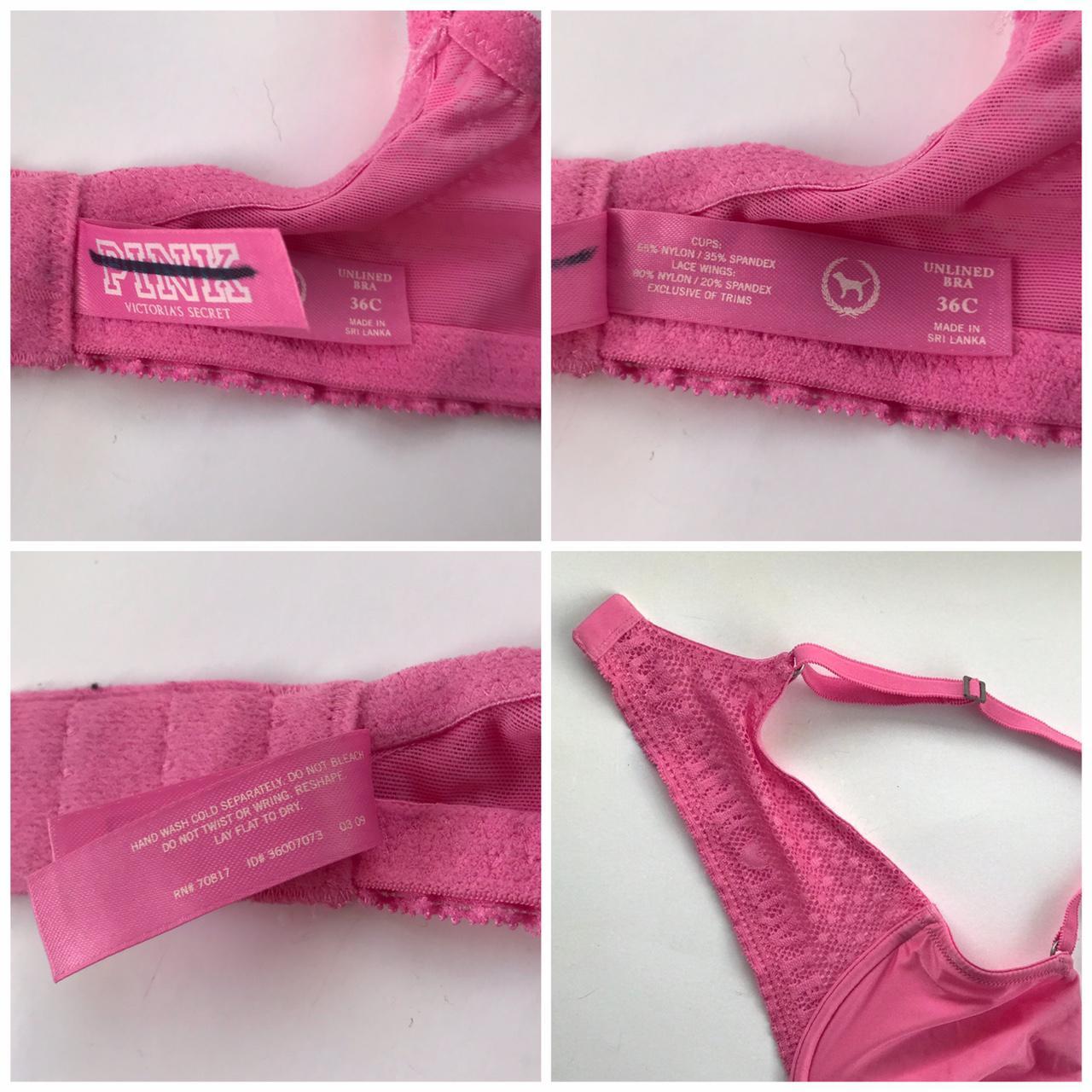 Super cute Victoria's Secret, Pink, pink bra top. - Depop