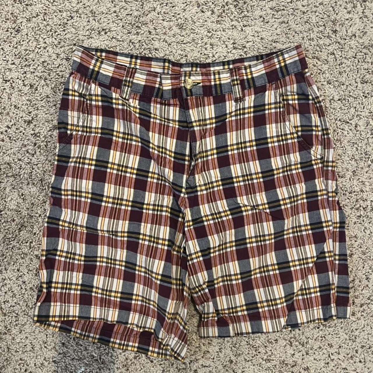 Tommy hilfiger hot sale plaid shorts