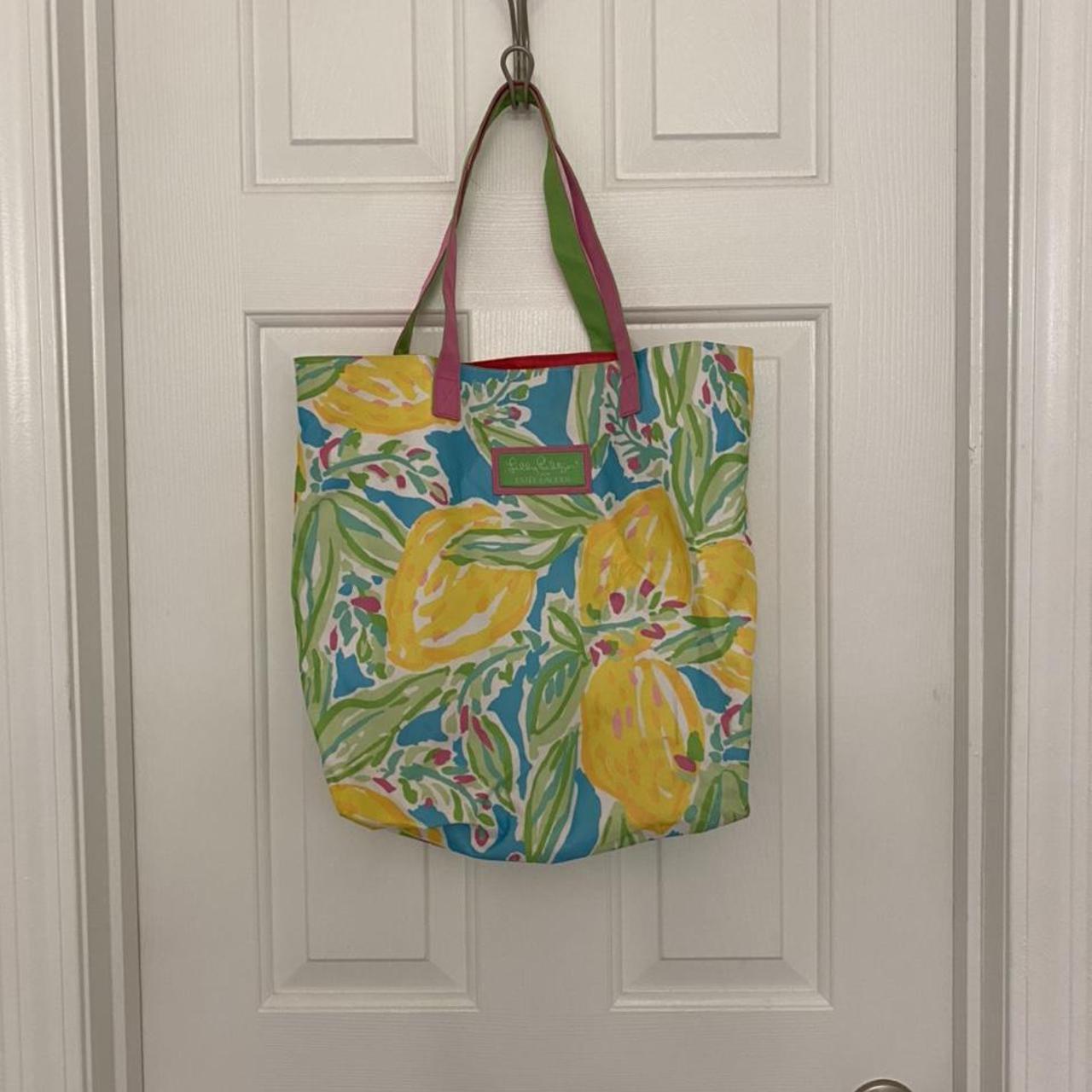 Lilly Pulitzer Women's Yellow and Pink Bag