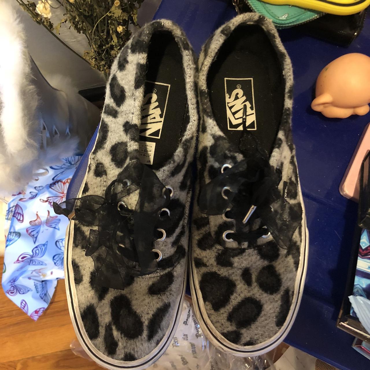 cheetah fuzzy vans