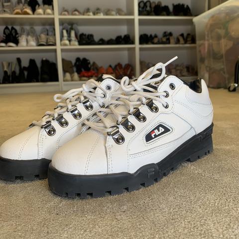 fila trailblazer white