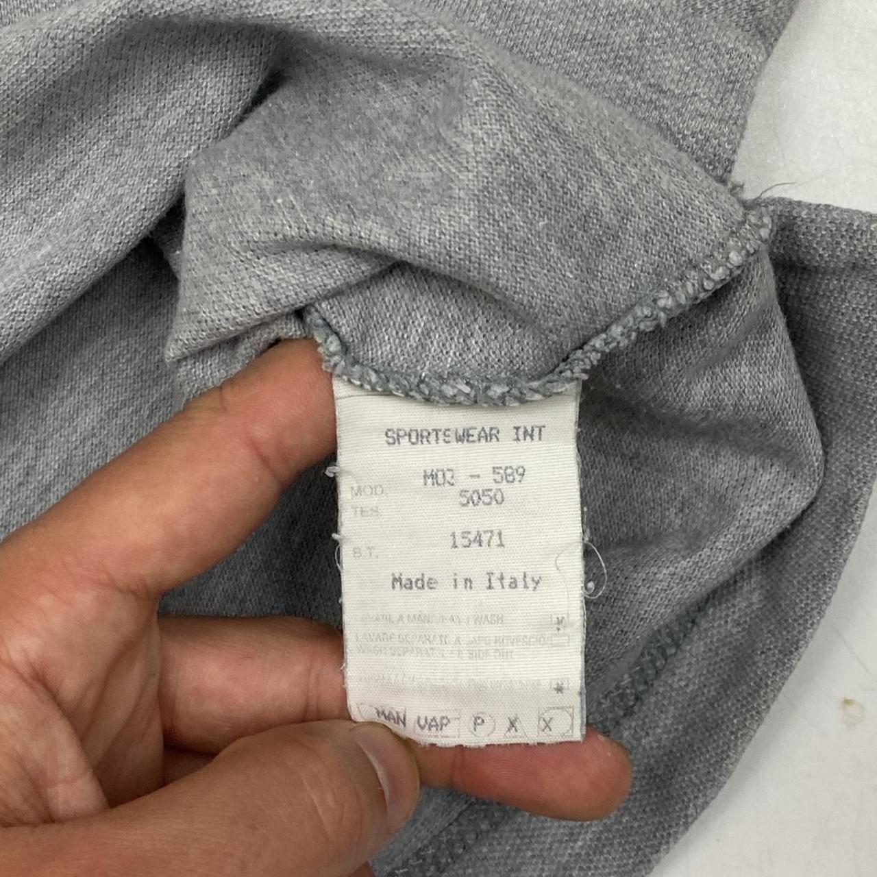 Moschino Jeans 90's Taped Monogram Polo XL Depop