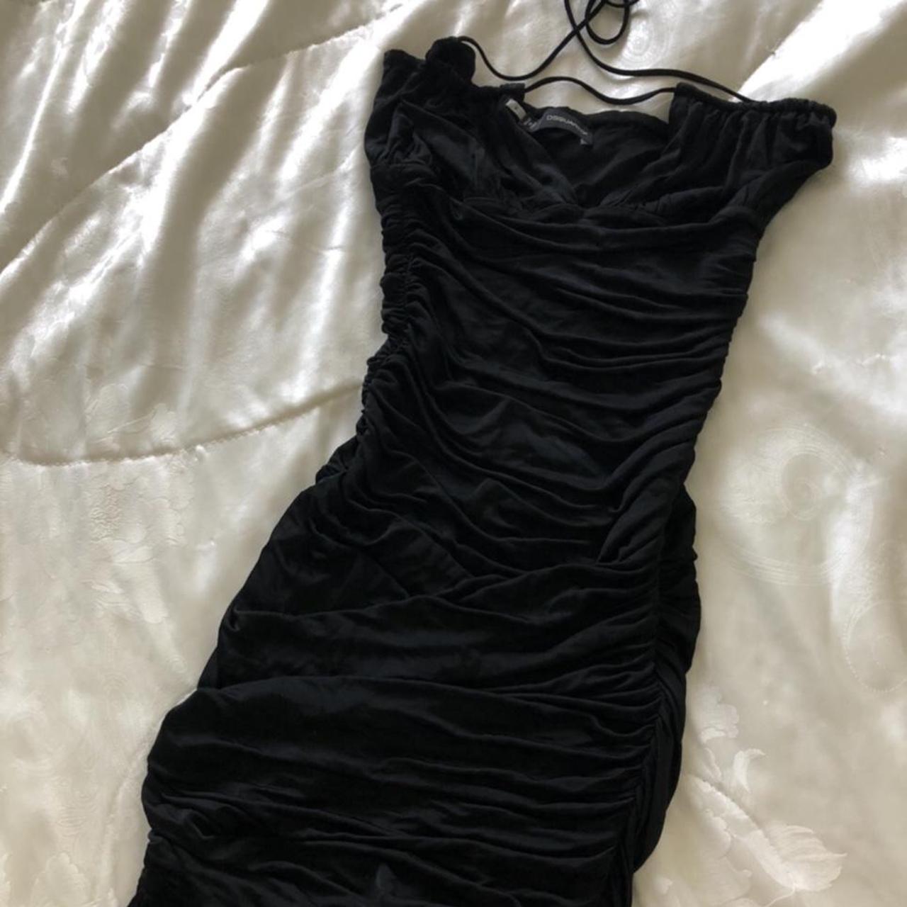 Black genuine Dsquared tight dress🖤 Can not even... - Depop