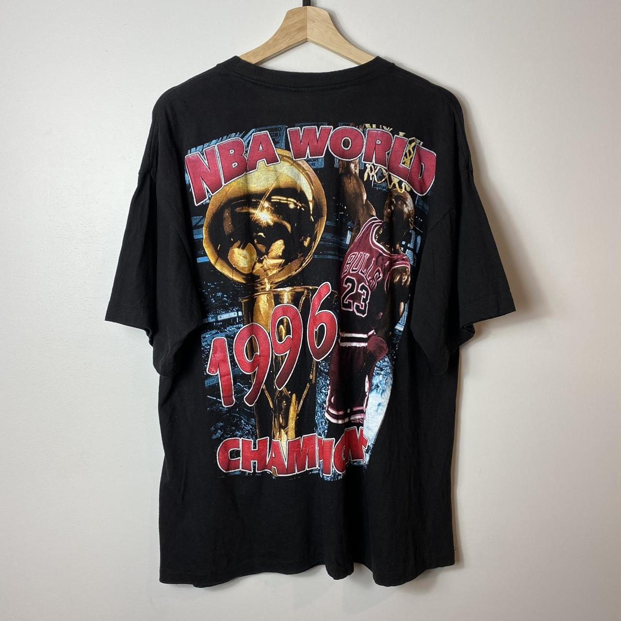 Rare 1990’s Chicago bulls rap tshirt, size XL... - Depop